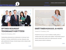 Tablet Screenshot of nettitelkku.fi